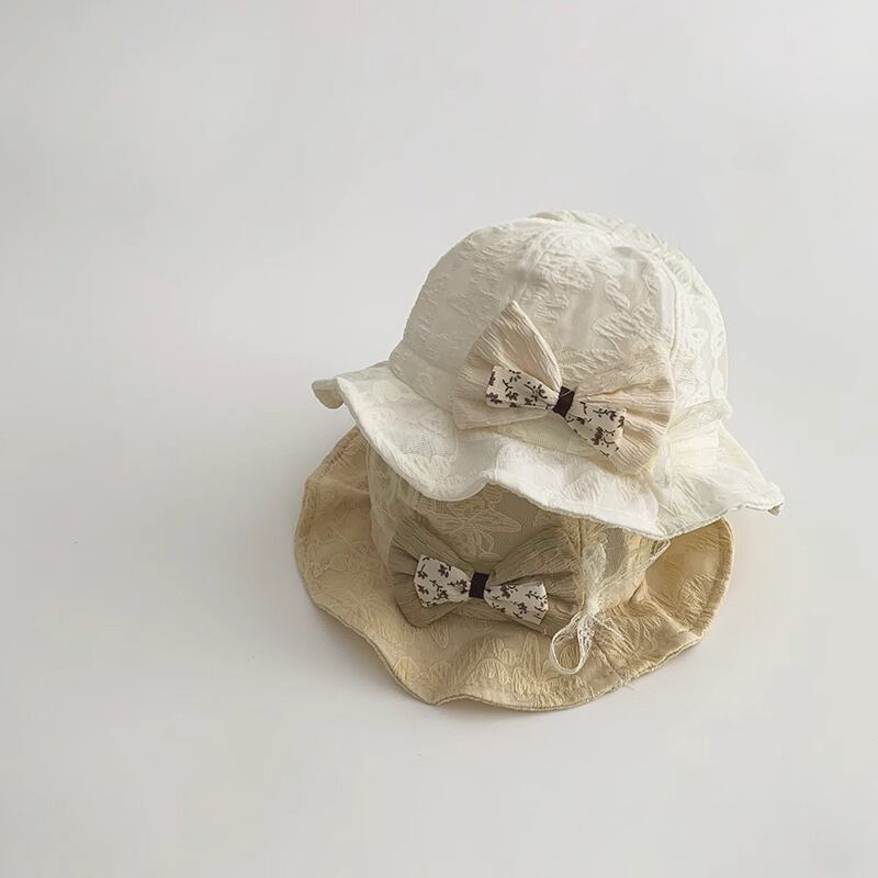【HAT】蝶結び付き可愛い帽子 C0147