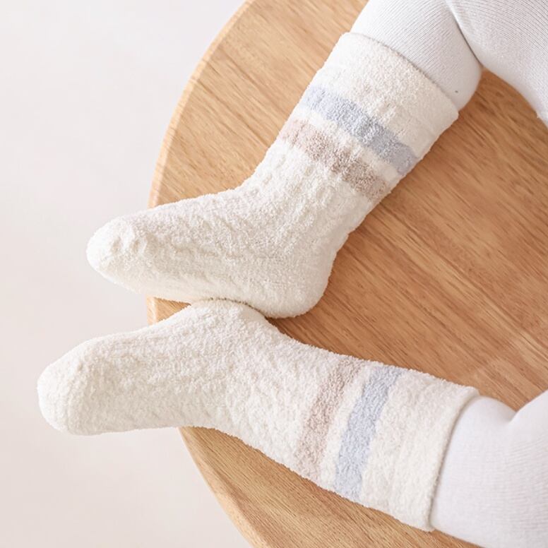 【SOCKS】カラーバリリブソックス C0040
