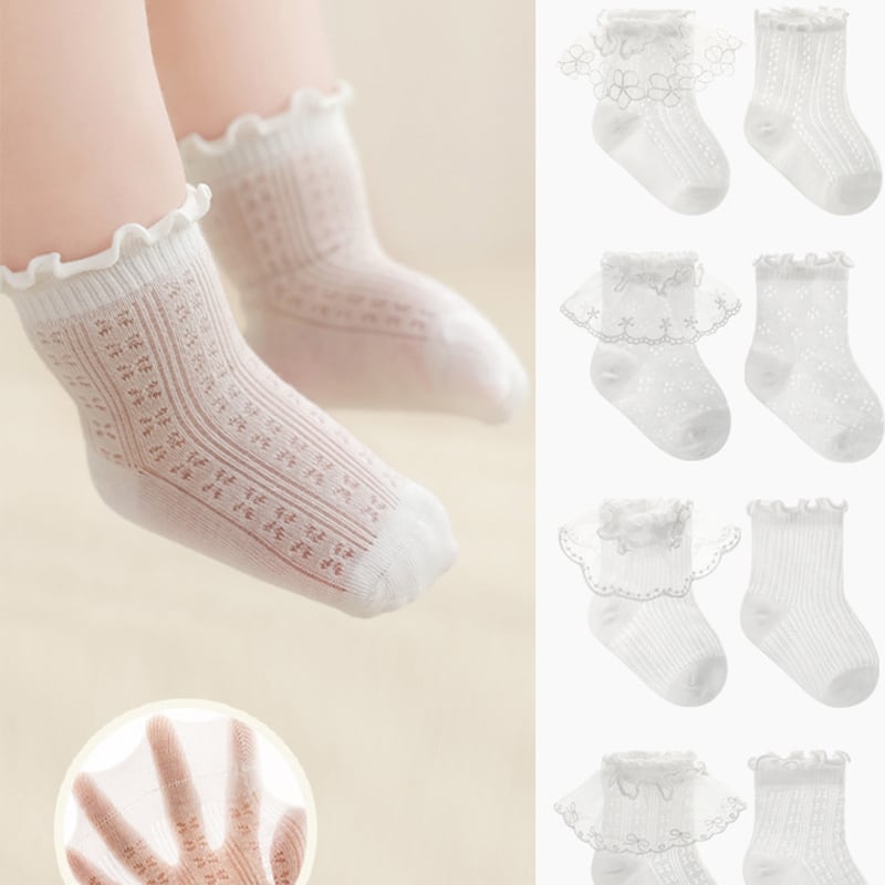 【SOCKS】プリンセスメッシュソックス C0069