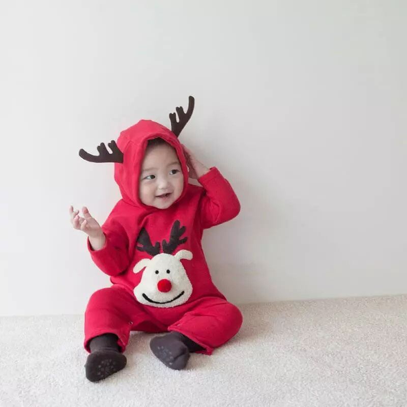 【66-90】クリスマスフードデザインこじかオールインワン A0947