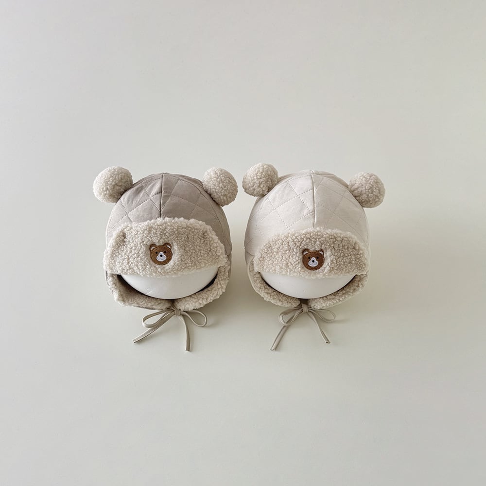 【HAT】裏起毛暖かい帽子 C0047