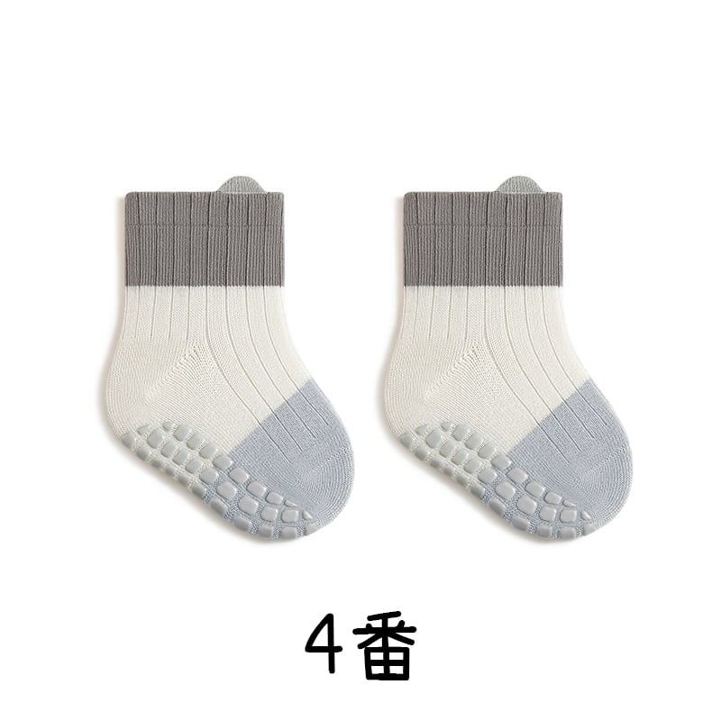 [SOCKS] Color Variation Non-Slip Socks C0003