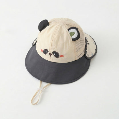 【HAT】日焼け止めカラーバリ帽子 C0189