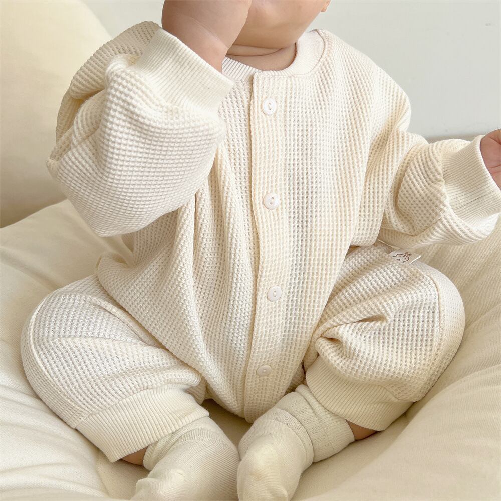 [New Autumn Collection] Waffle Casual All-in-One - All 3 Colors A0657