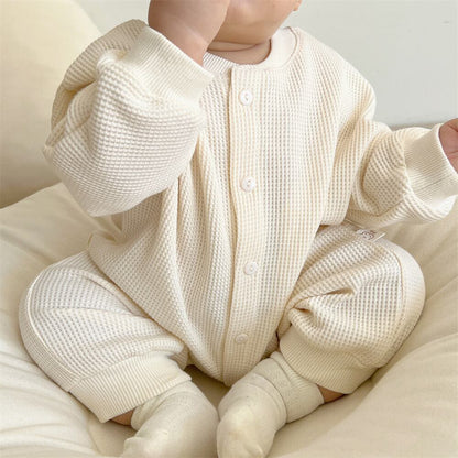 [New Autumn Collection] Waffle Casual All-in-One - All 3 Colors A0657