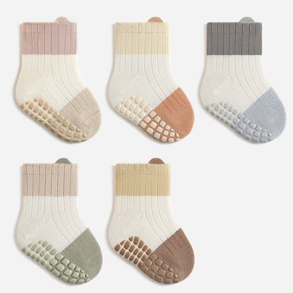 [SOCKS] Color Variation Non-Slip Socks C0003