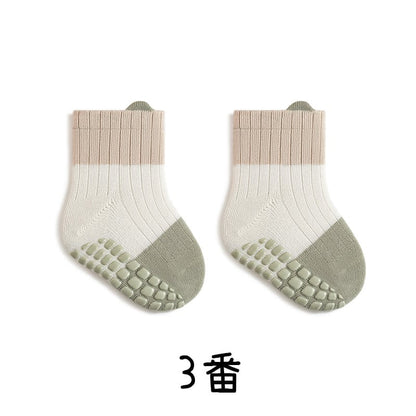 [SOCKS] Color Variation Non-Slip Socks C0003