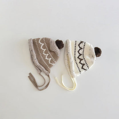 [HAT] Retro-style Knit Hat C0272