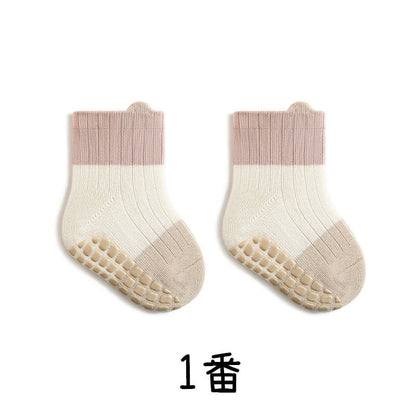 [SOCKS] Color Variation Non-Slip Socks C0003
