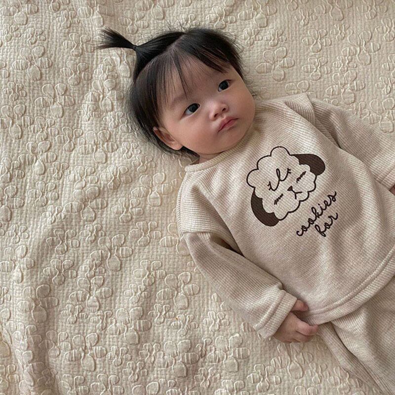 [Autumn New Arrival] Dog Print Loungewear - 2 Colors A0508