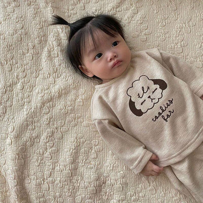 [Autumn New Arrival] Dog Print Loungewear - 2 Colors A0508