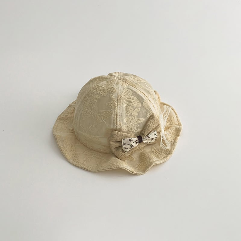 【HAT】蝶結び付き可愛い帽子 C0147
