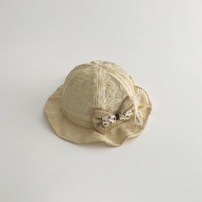 【HAT】蝶結び付き可愛い帽子 C0147