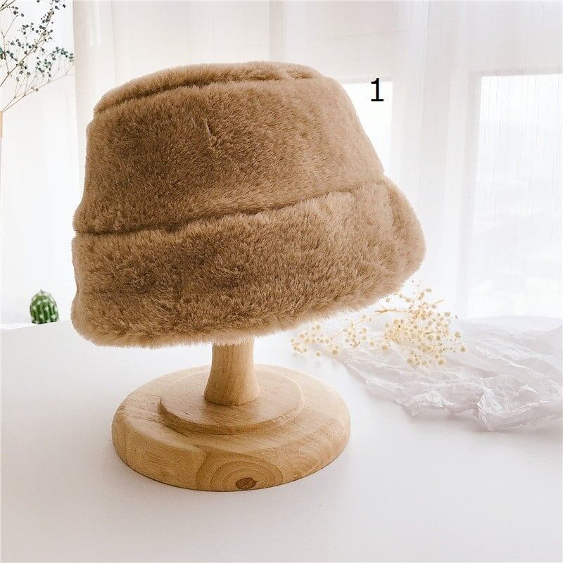 Warm Fluffy Kids' Hat C0199