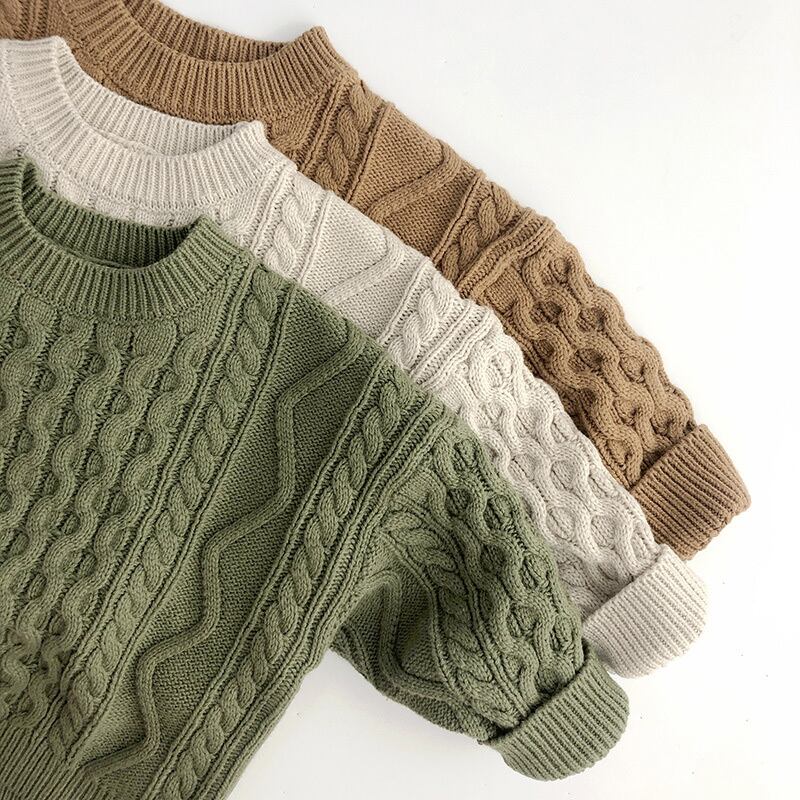 [New for Autumn] Simple Design Sweater - 3 Colors A0089