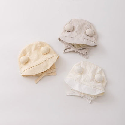 【HAT】ボーダー付き可愛い帽子 C0051