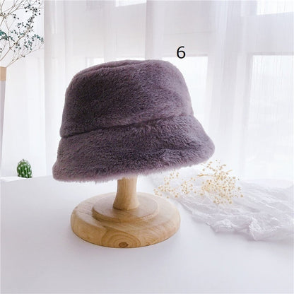 Warm Fluffy Kids' Hat C0199
