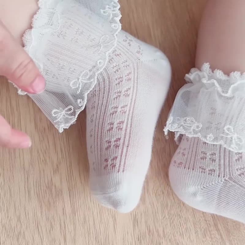 【SOCKS】プリンセスメッシュソックス C0069