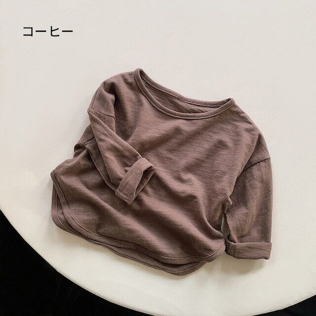 [Autumn New Arrival] Simple Versatile Plain Cotton T-Shirt - 8 Colors A0865