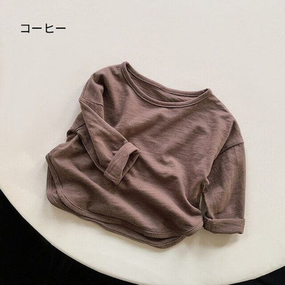 [Autumn New Arrival] Simple Versatile Plain Cotton T-Shirt - 8 Colors A0865