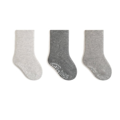 【SOCKS】無地コットンソックス 3ペア C0177