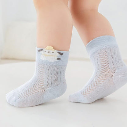 【SOCKS】夏新作　メッシュソックス3ペア S0226