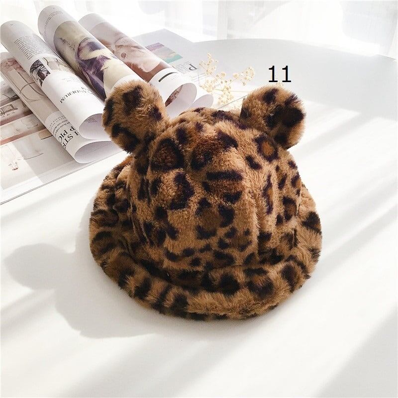 Warm Fluffy Kids' Hat C0199
