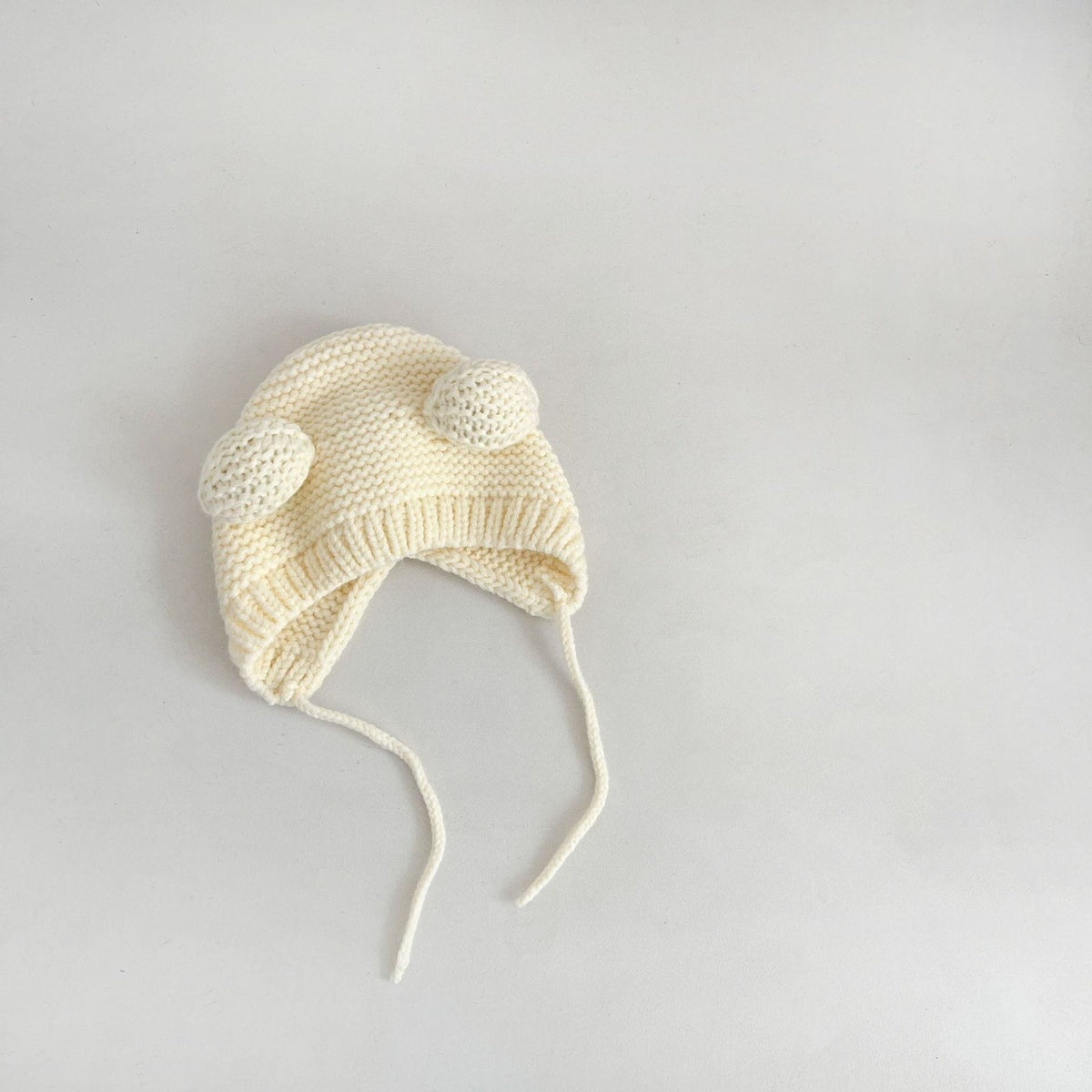 【HAT】可愛いクマニット帽子 C0164