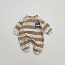 [Autumn New Arrival] English Letter Border All-in-One, 2 Colors A0107