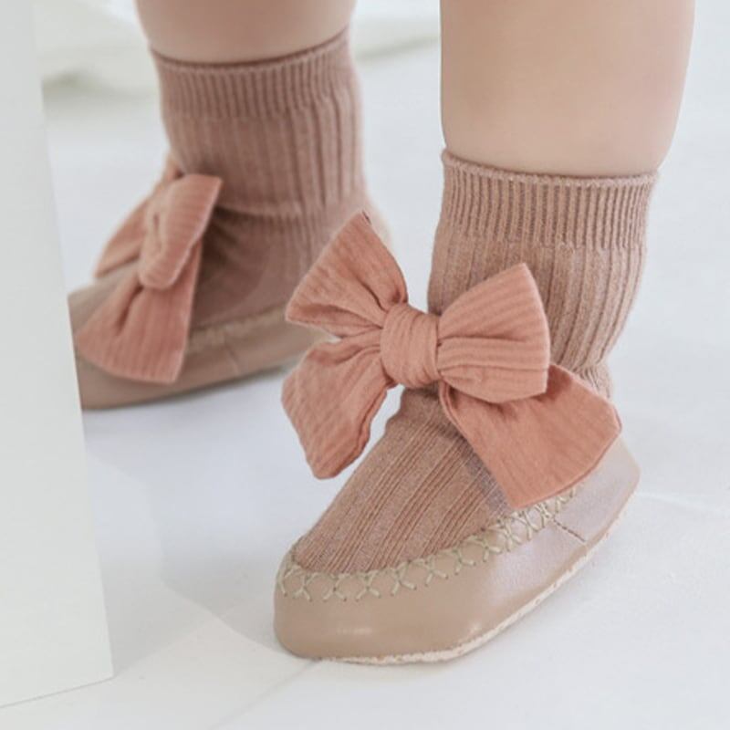 【SOCKS】可愛い蝶結び付きソックス C0203