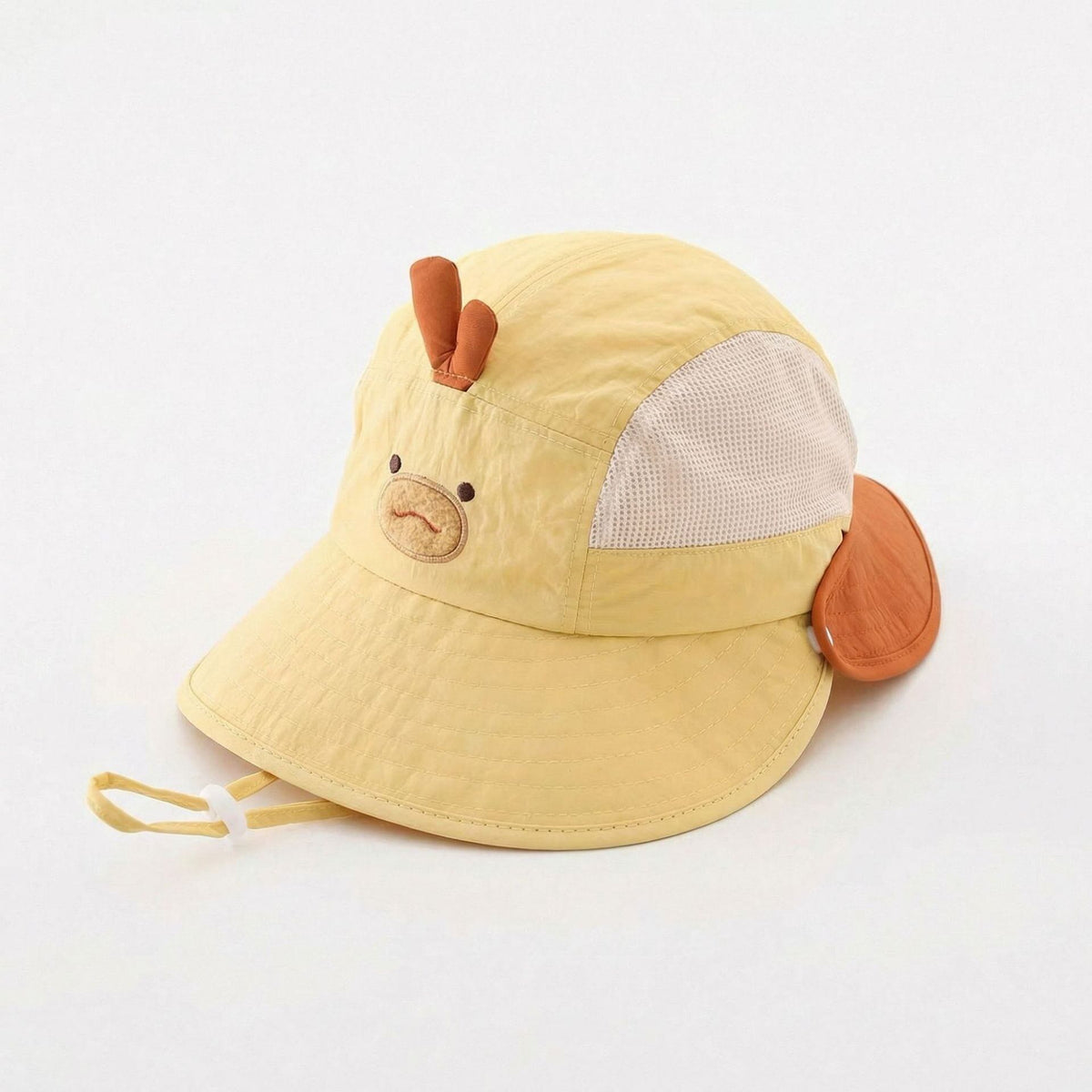 【HAT】日焼け止めカラーバリ帽子 C0189