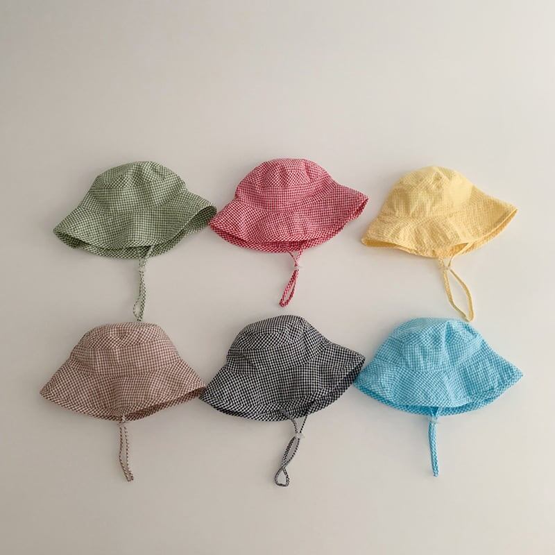 【HAT】可愛いチェック帽子 C0268