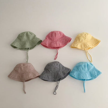 【HAT】可愛いチェック帽子 C0268