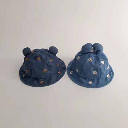 【HAT】Animal Print Denim Hat C0206