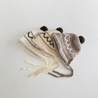 [HAT] Retro-style Knit Hat C0272