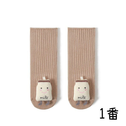 【SOCKS】パンロゴ可愛いソックス C0092