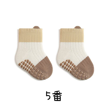 [SOCKS] Color Variation Non-Slip Socks C0003