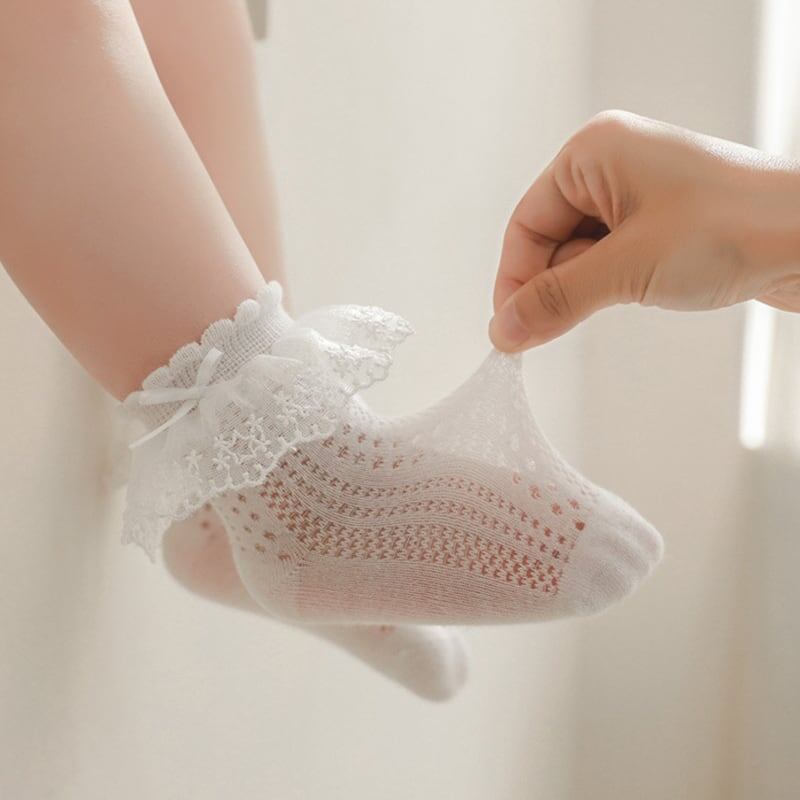 【SOCKS】New Summer Collection - Frill Breathable Socks S0138