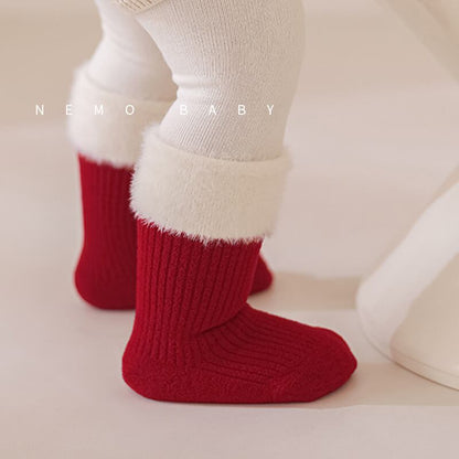 【SOCKS】暖かいレッドソックス C0179