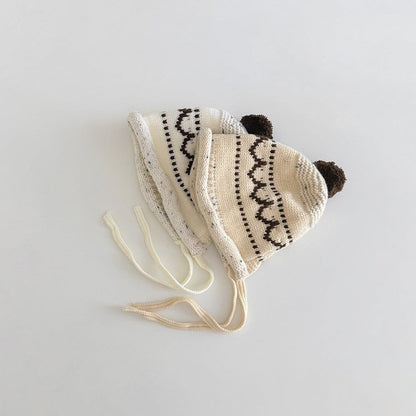 [HAT] Retro-style Knit Hat C0272