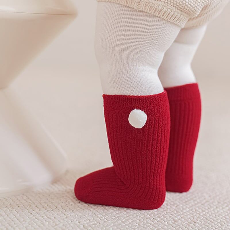 【SOCKS】暖かいレッドソックス C0179