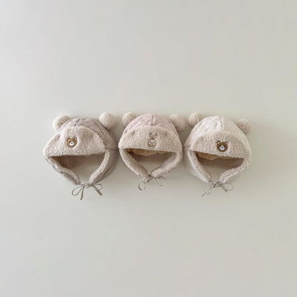 【HAT】裏起毛暖かい帽子 C0047