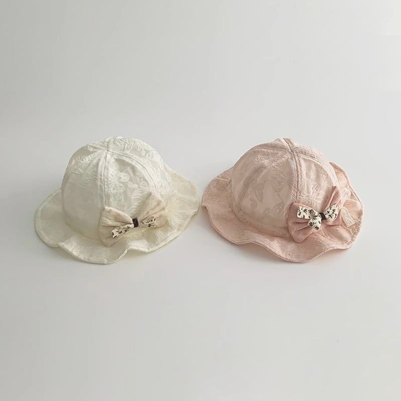 【HAT】蝶結び付き可愛い帽子 C0147
