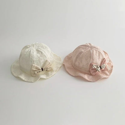 【HAT】蝶結び付き可愛い帽子 C0147