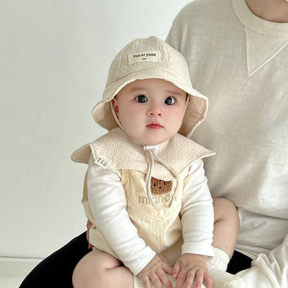 【HAT】可愛い英字ロゴボンネット C0248