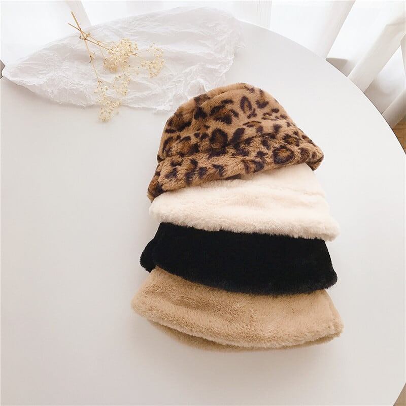 Warm Fluffy Kids' Hat C0199