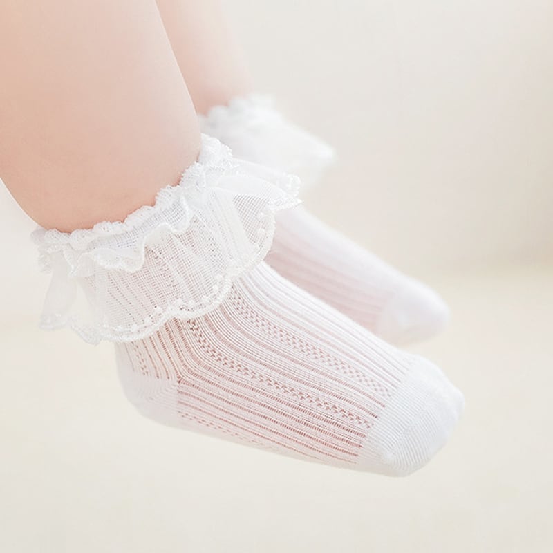 【SOCKS】プリンセスメッシュソックス C0069