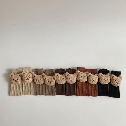 [Socks] Korean-Style Bear Socks C0182