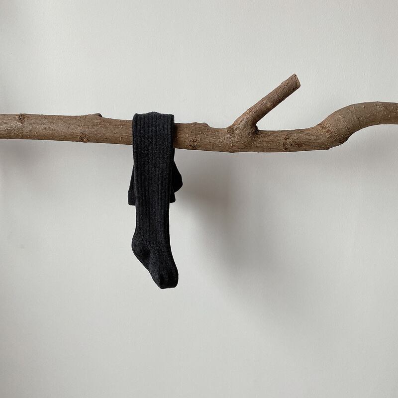 [Autumn New Arrival] Simple Ribbed Tights - All 16 Colors A0275