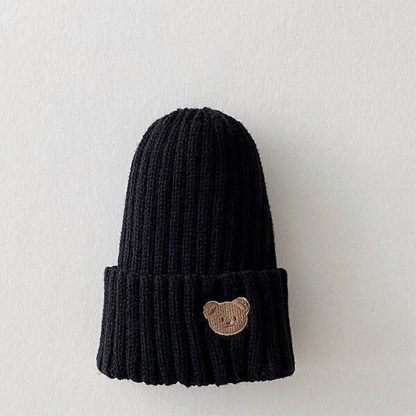Bear Pattern Knitted Hat - All 7 Colors C0084